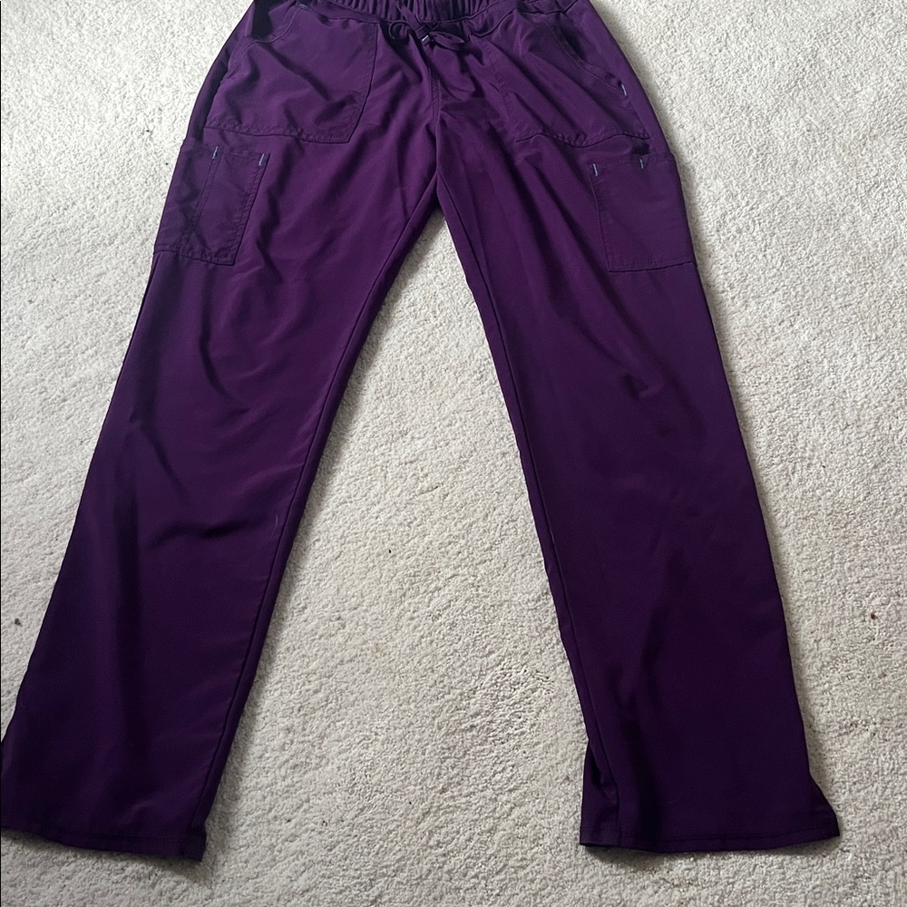Women’s Small SCRUBSTAR purple bottoms - Picture 3 of 5